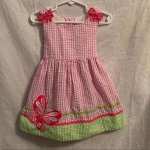 2T seersucker dress